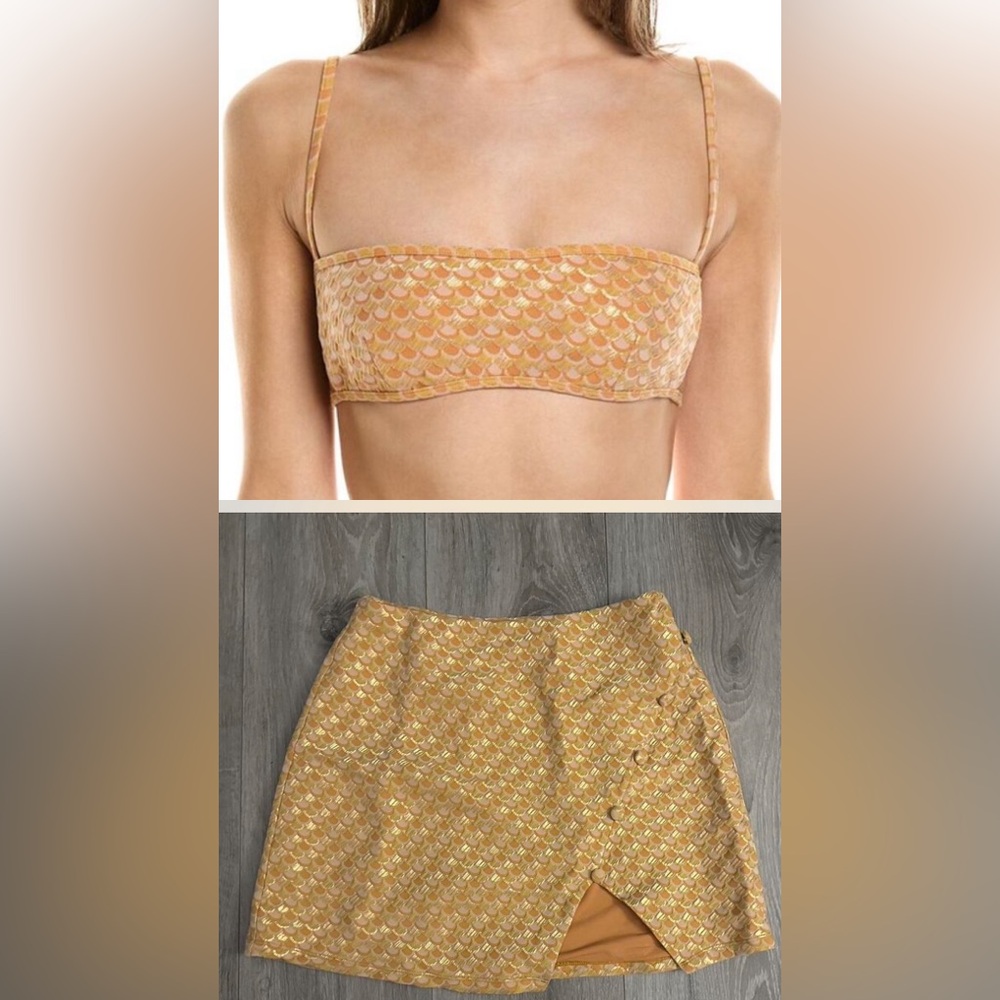 Devon Windsor Moroccan Sunrise Set - Top and Skirt